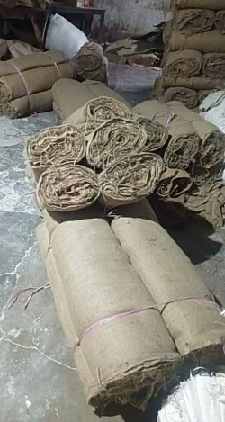 Old jute roll