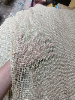 Curring jute roll